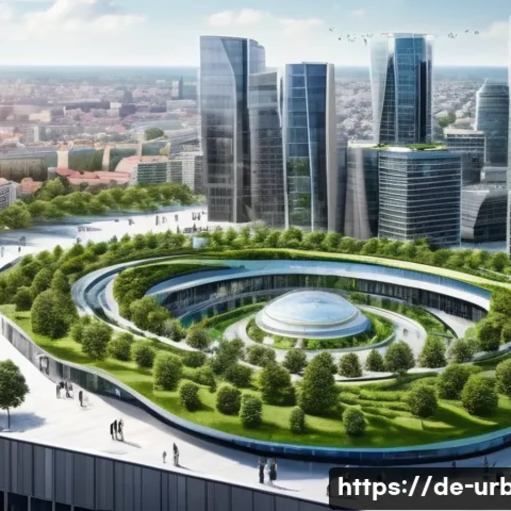 도시계획 관련 법률 - A diverse group of urban planners and architects, professionally dressed in modern business attire, ...